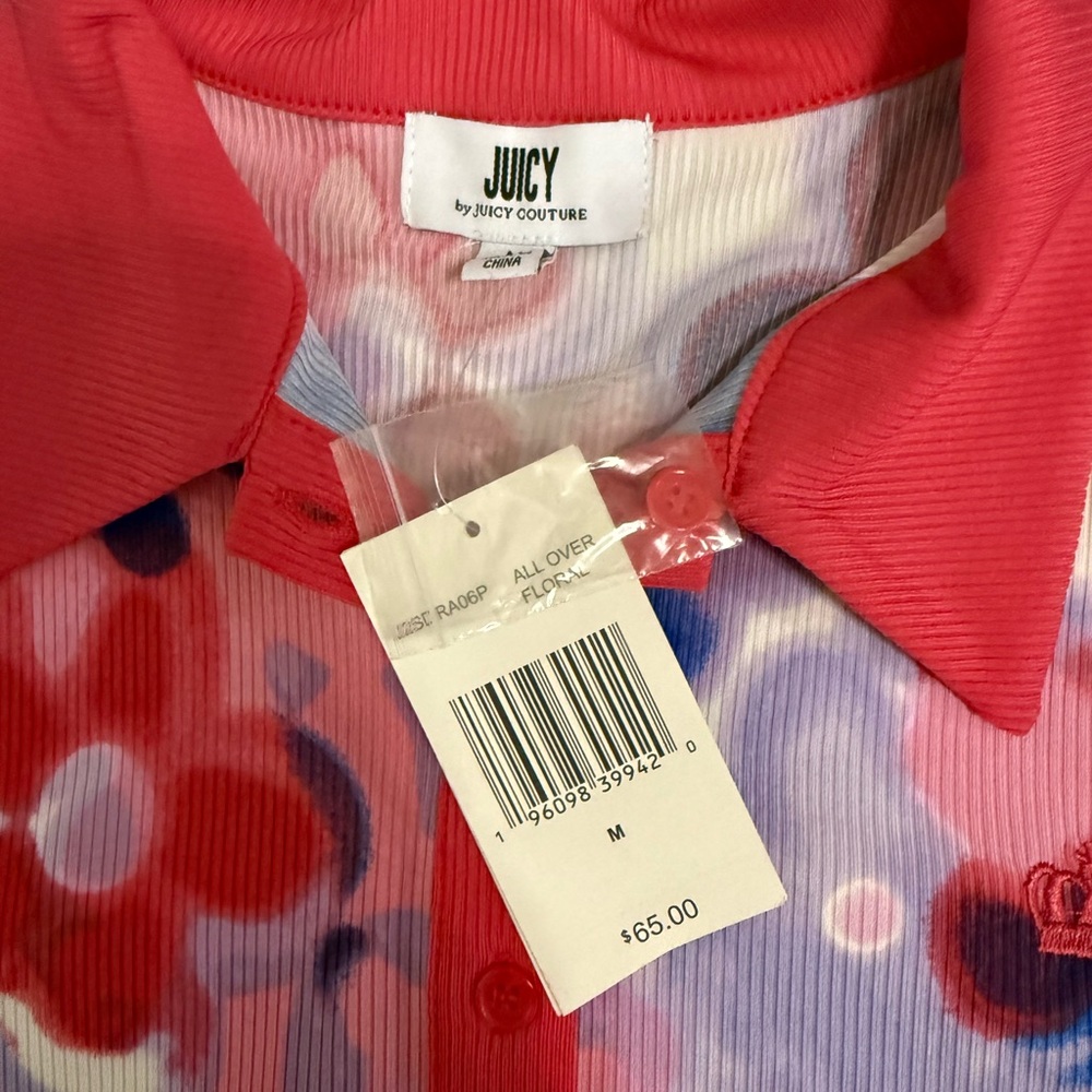 Juicy Couture floral dress. Size Medium - Picture 2 of 4